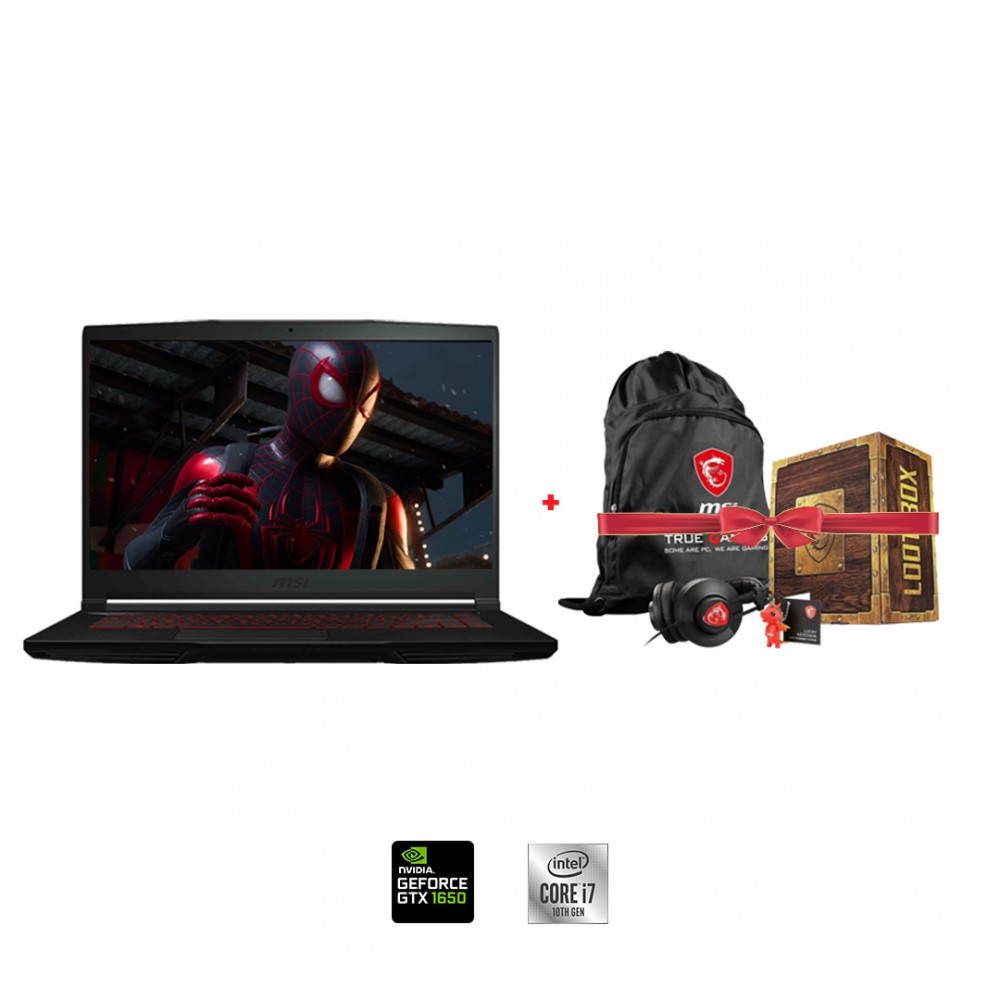 PC PORTABLE MSI GAMING GF63 Thin 10SCXR Intel i7-10750H (GF63THIN10SCXR-641MA)+Gratuité