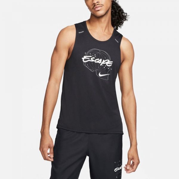 NIKE DRI-FIT MILER TANK WILD RUN GX