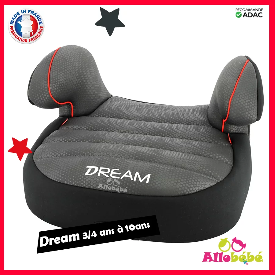 Rehausseur Dream Confort – Groupe 2/3 – Gris