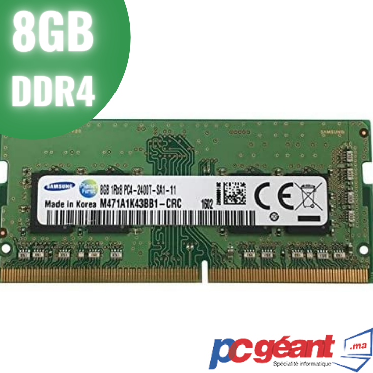 RAM Samsung DDR4 8 GB 2400 MHz Pc Portable