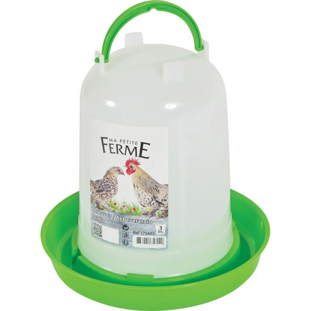 ZOLUX – Abreuvoir en plastique Ma petite ferme 5 litres