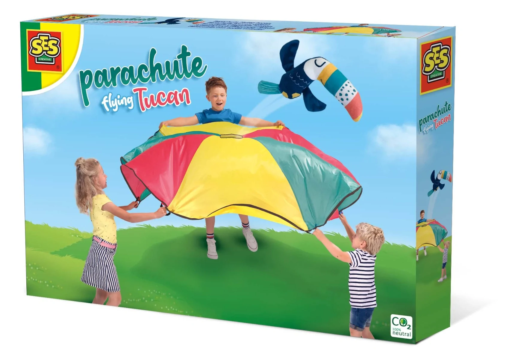 SES - Parachute toucan volant