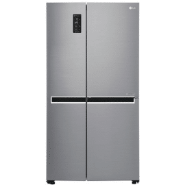 REFRIGERATEUR SIDE BY SIDE 687L AVEC 2 PORTES AFFICHEUR INOX LG