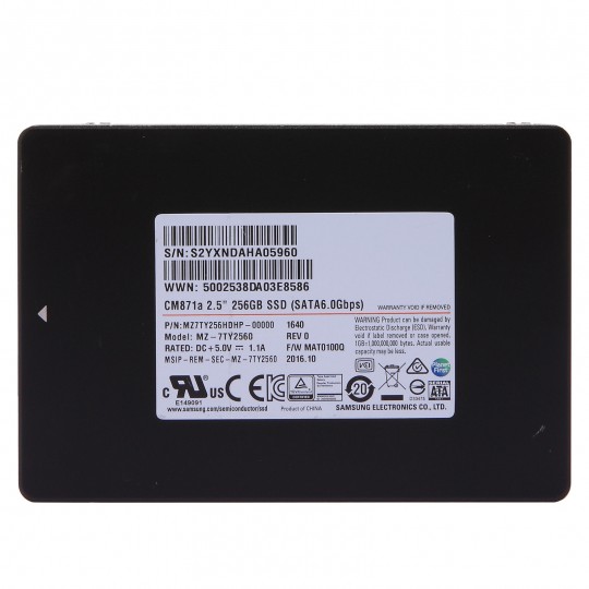 SSD Intel/Samsung/Sandisk 240-256 GB 2.5" SATA III 6.0Gbp Plus Rapide Et Réactif