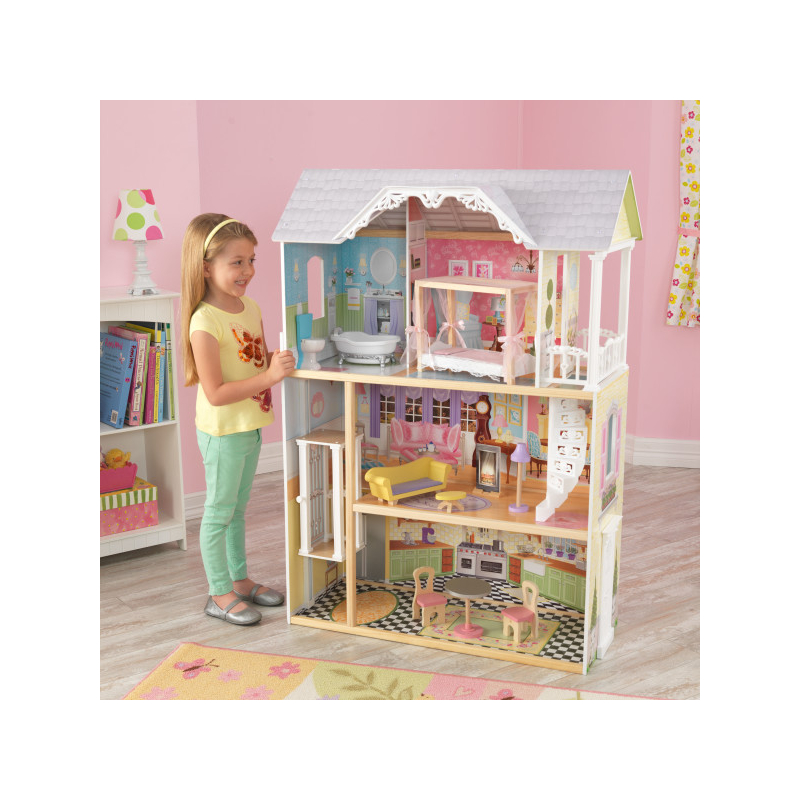 KIDKRAFT - MAISON DE POUPÉE GÉANTE KAYLEE