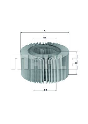 LX578 LUFTFILTER MOTORRAD PASSEND FUER B