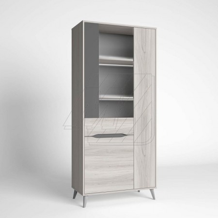 VITRINE 3 PORTES ODDA 181x90cm