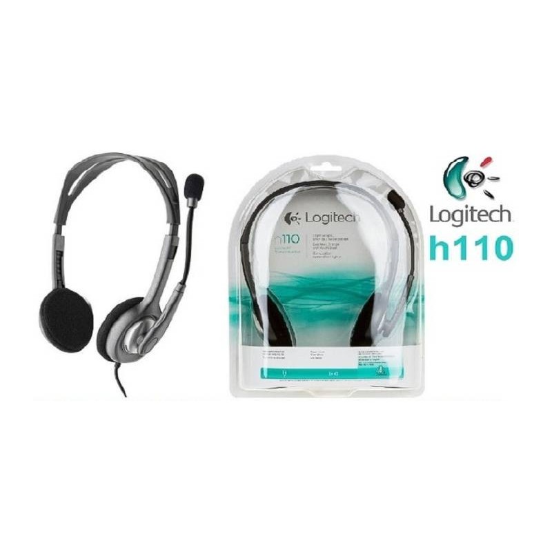 Casque Micro Logitech Stéréo Headset H110