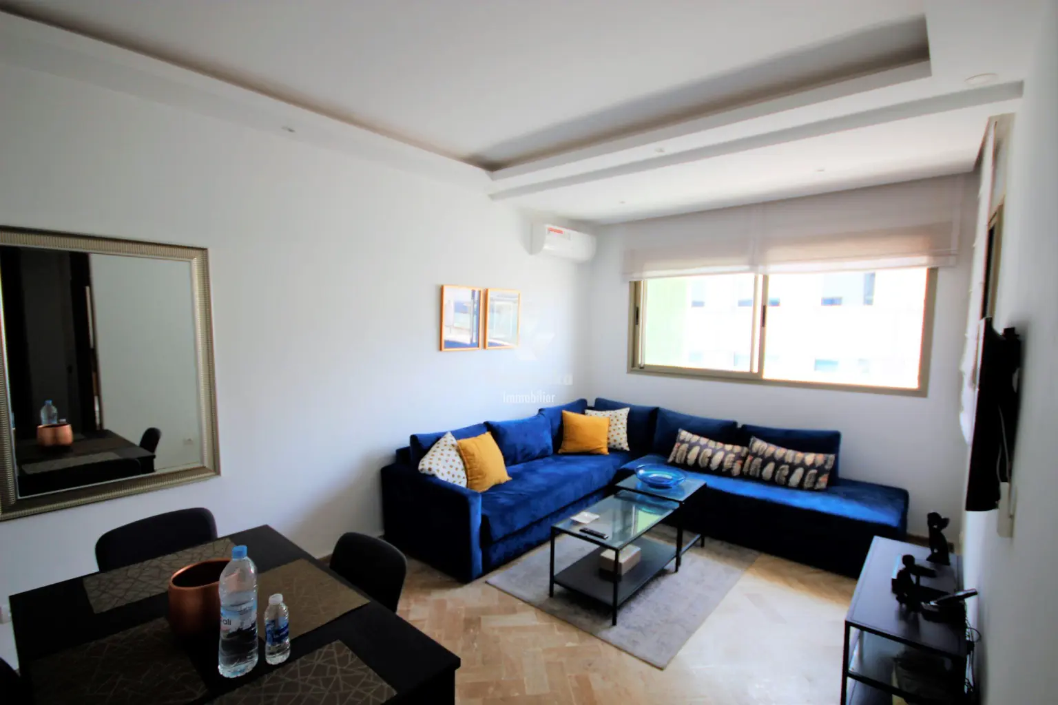 CASABLANCA, PALMIER LOUE MEUBLE CHIC de 80 M² avec TERRASSE