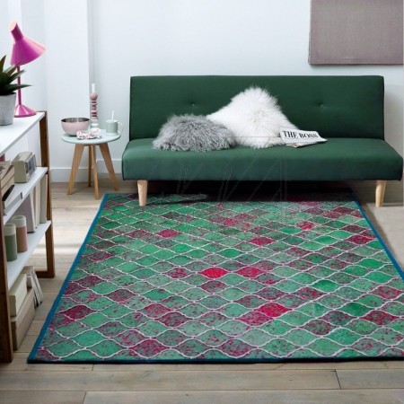 TAPIS PAVED 160x230CM 80% COTTON