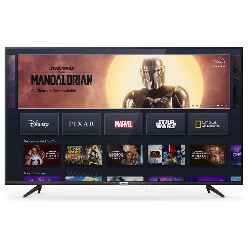 SMART TV LED 43P RECEPTEUR UHD ANDROID TCL