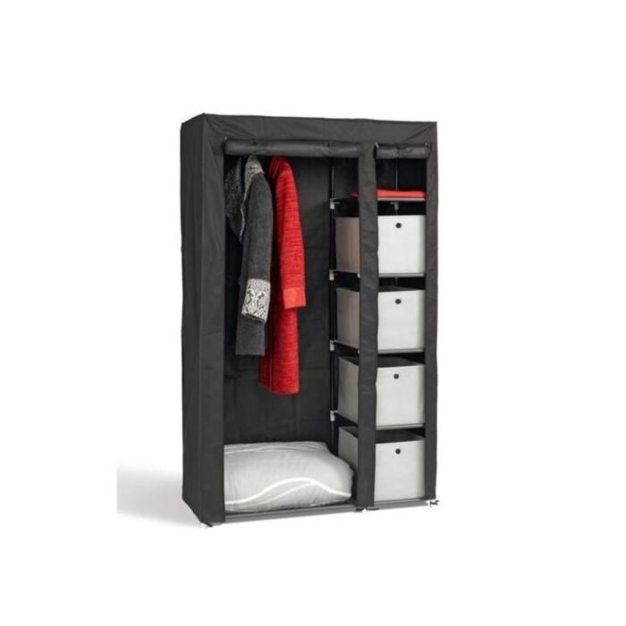 Armoire de rangement dressing penderie en tissu