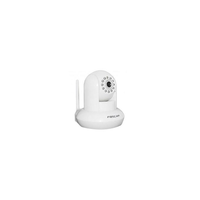 FOSCAM Pack Caméra IP FI8910W – WIFI IR Grand Angle 2.8MM – Blanche