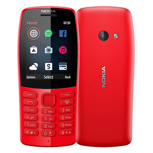 NOKIA 210 2,4″ RAM 16MB Storag 16MB Rés 2G Dual Si