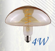 LAMPE FILAMENT LED VINTAGE 4W E27 CHAMPIGNON