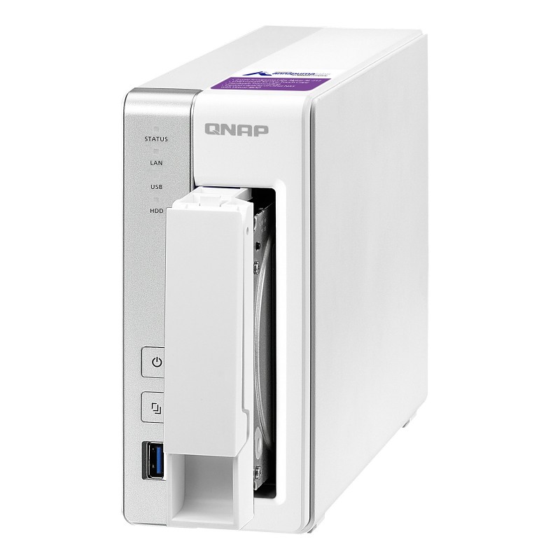 SERVEUR QNAP NAS DESKTOP 1 BAIE 1 GB RAM, 0TB DISKLESS QNAP SUPPORT