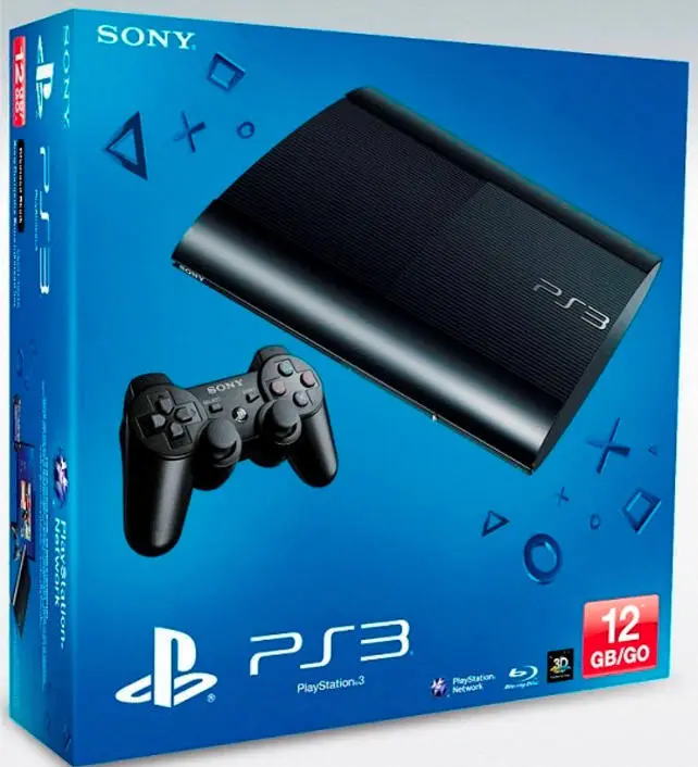 Console PS3 Ultra slim 12 Go