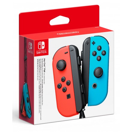 Paire de manettes SWITCH Joy-Con bleu et rouge