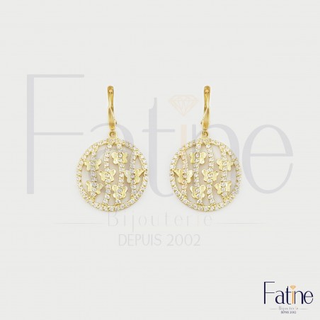 Boucles 1028 en Or 18 carats