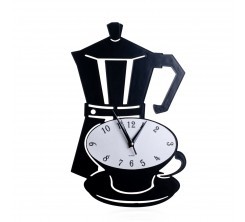 Horloge Mural Decoratif Cafetiere Expresso