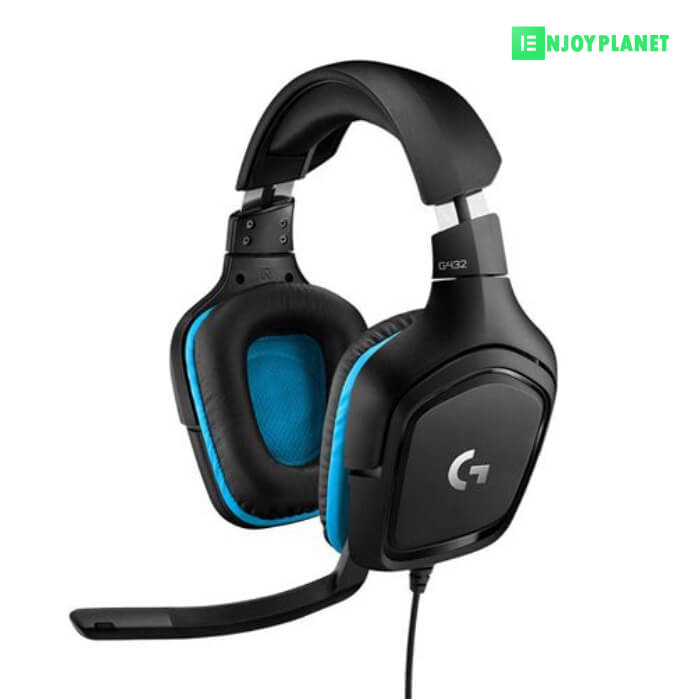 Micro-casque Gaming Logitech G432 Noir avec Son Surround 7.1