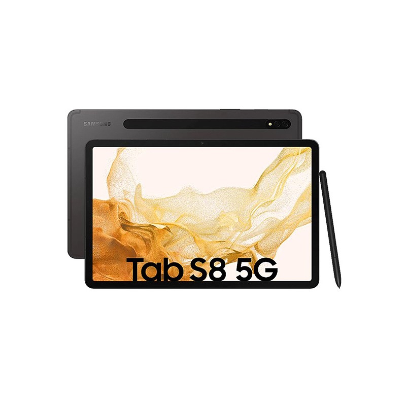 Tablette Samsung Tab S8 11 Octa Core 8Go 128Go Android 5G 12Mpx 13Mpx 6Mpx Pink Gold Graphite