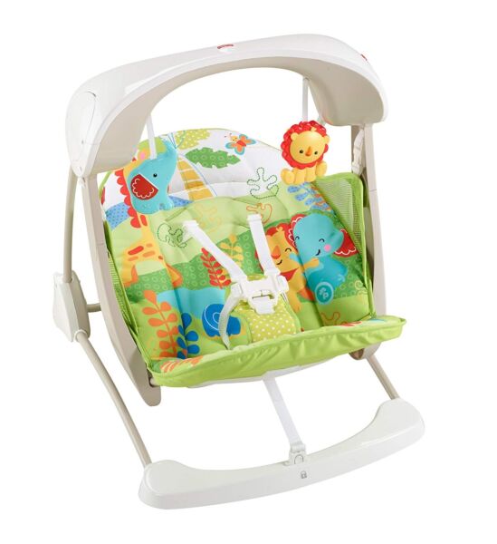 FISHER PRICE - 2 en 1 Balancelle et transat DELUX